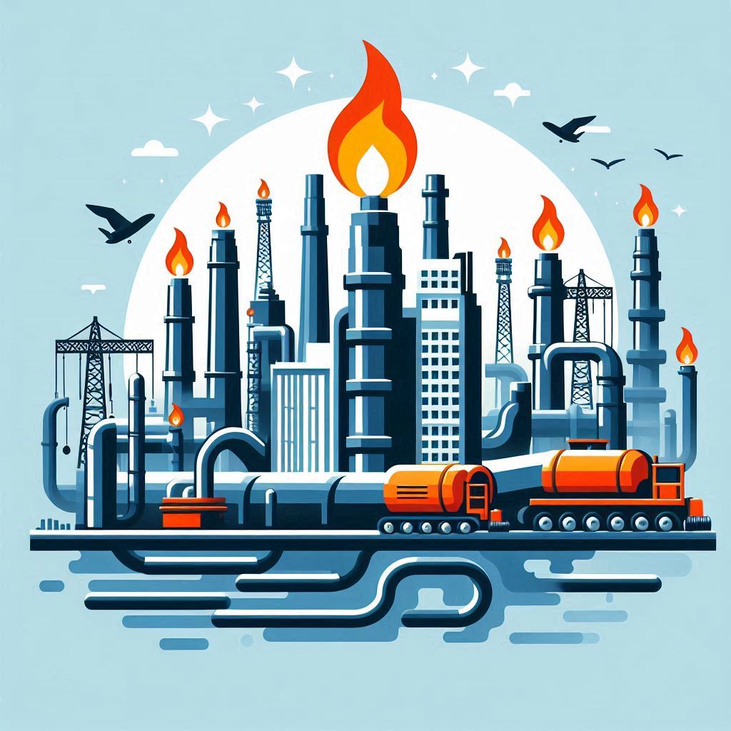 واحدهای پتروشيمی و صنايع پائين دستی