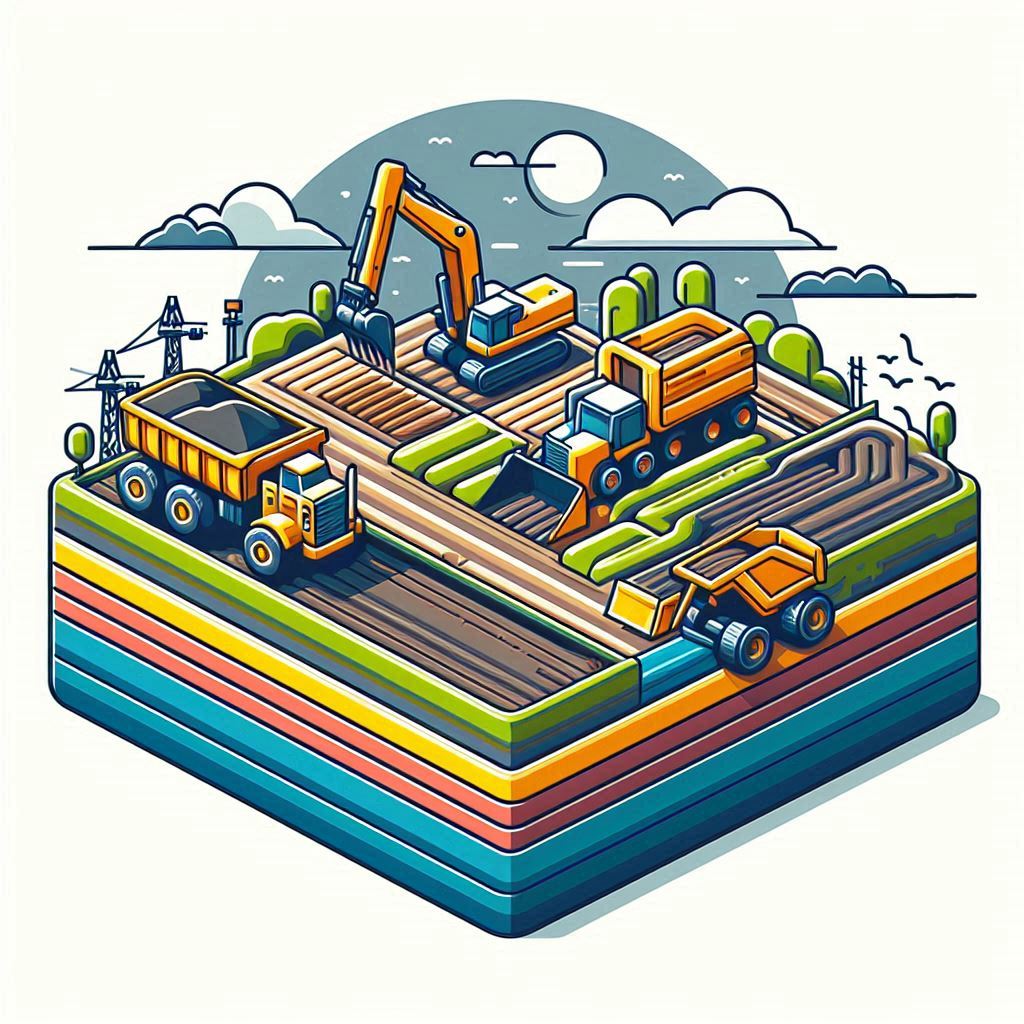 آماده سازی زمين و محوطه سازی